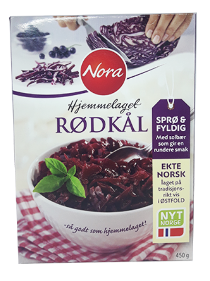 Rødkål Hjemmelaget Nora 450g