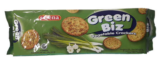 Green Biz Vegetable Crackers 120g