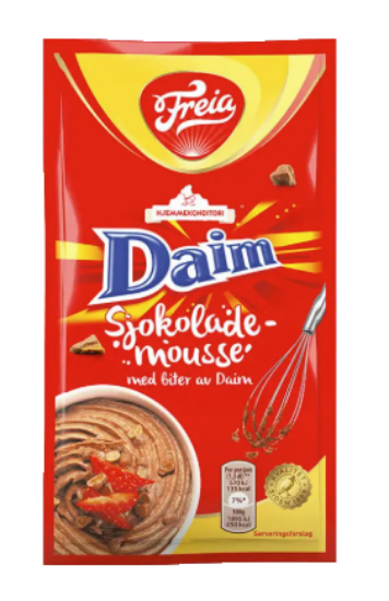 Daim Sjokolademousse 100g