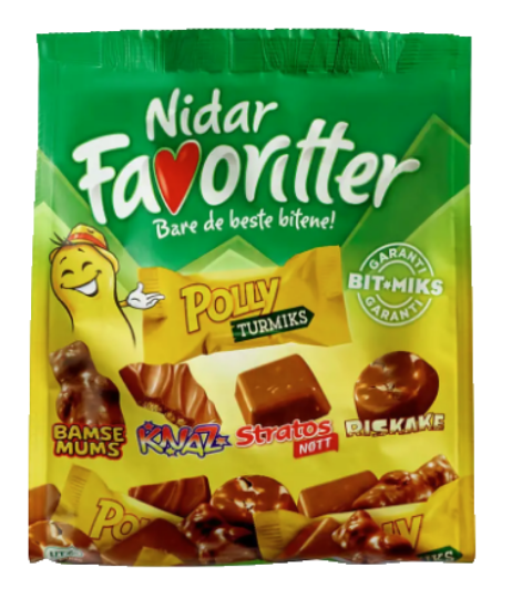 Nidar Favoritter Polly Turmix 300g