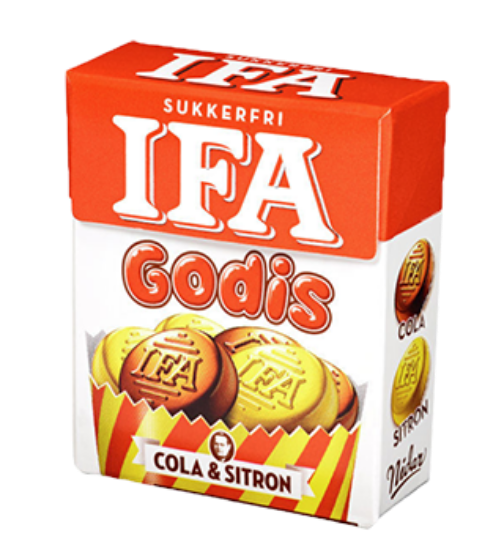 IFA Godis Cola & Sitron 24g