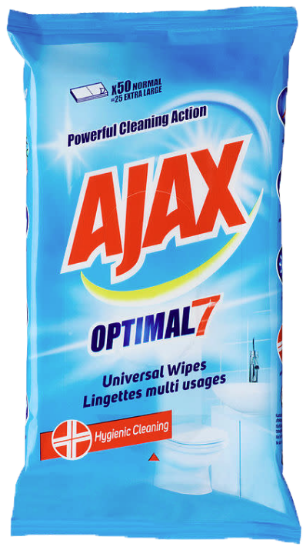 Ajax Universal Wipes 50stk