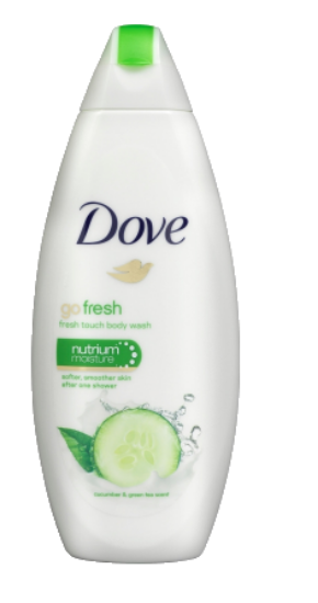 Dove Body Wash Cucumber 500ml