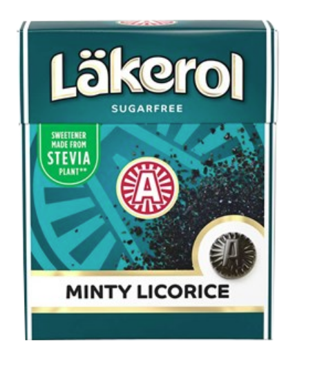 Läkerol Minty Licorice 25g