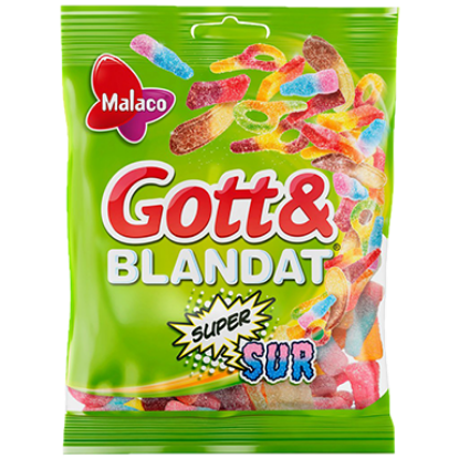 Godt & Blandet Super Sur 170g