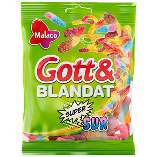 Godt & Blandet Super Sur 170g