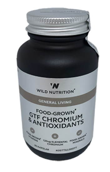 GTF Chromium & Antioxidants 60stk