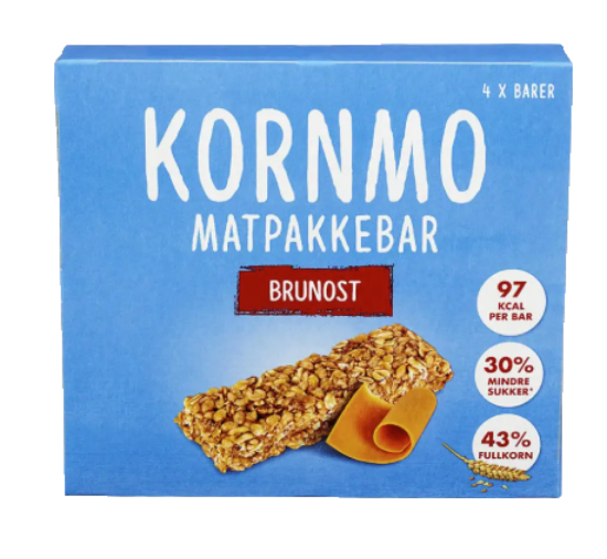 Matpakkebar m/Brunost 100g