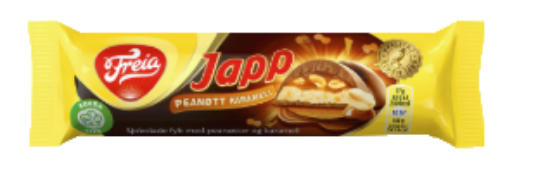 Japp Peanøtt Karamell 37g