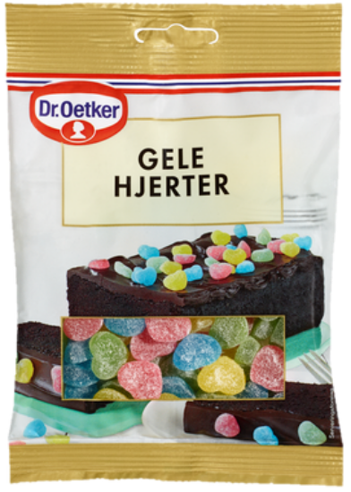 Gele Hjerter 100g