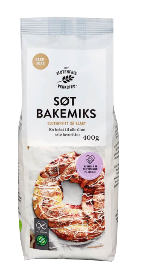 Glutenfritt Søt Bakemiks 400g