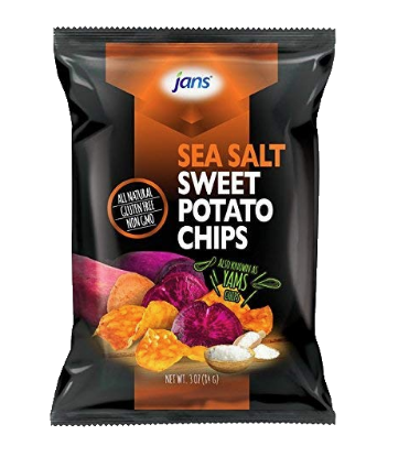 Sweet Potato Chips Sea Salt 84g