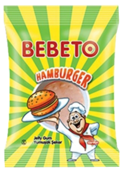 Bebeto Fastfood Hamburger 30g