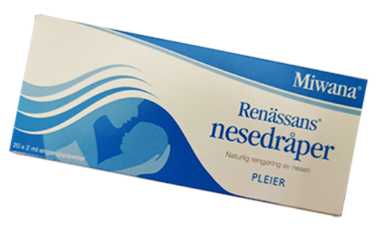 Nesedråper 20x2ml Miwana