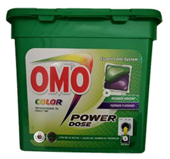 Omo Color Power Dose 30 Kapsler 735ml