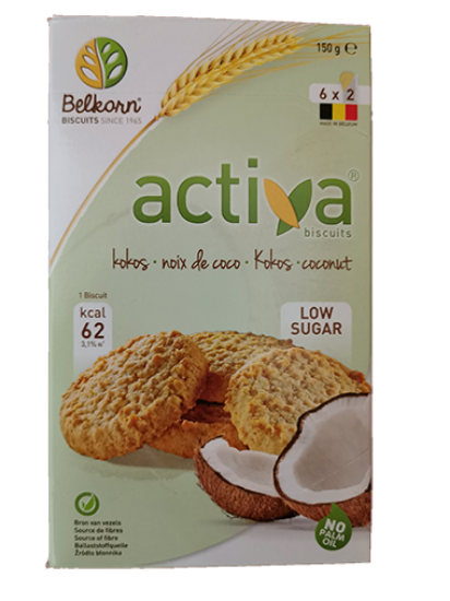 Activa Kokoskjeks Fullkorn 150g