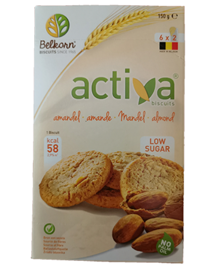 Activa Mandelkjeks Fullkorn 150g