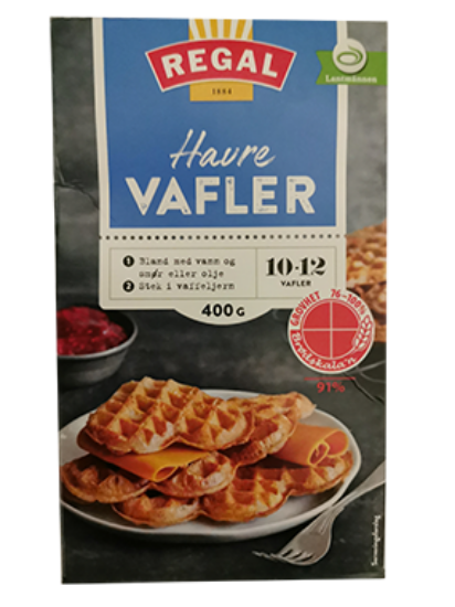 Havre Vafler 400g