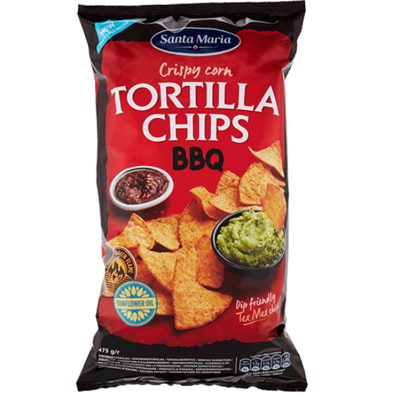 Tortilla Chips Bbq 475g