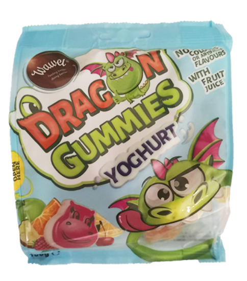 Dragon Gummies Yoghurt 100g