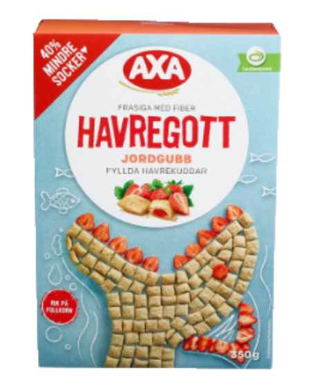 Havregott Jordgubb 350g