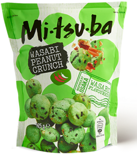 Mitsuba Wasabi Peanut Crunch 125g