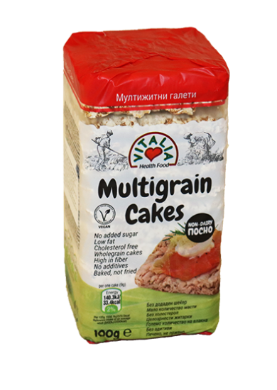 Vitalia Multigrain Cakes 100g