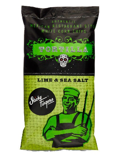 SF Tortilla Chips Lime&Seasalt 150g