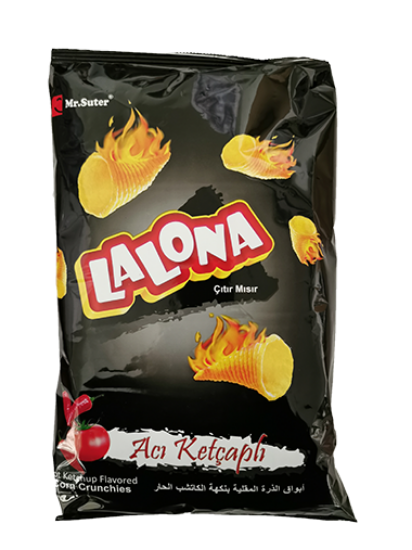 Lalona Mais Snack Hot Ketchup 65g