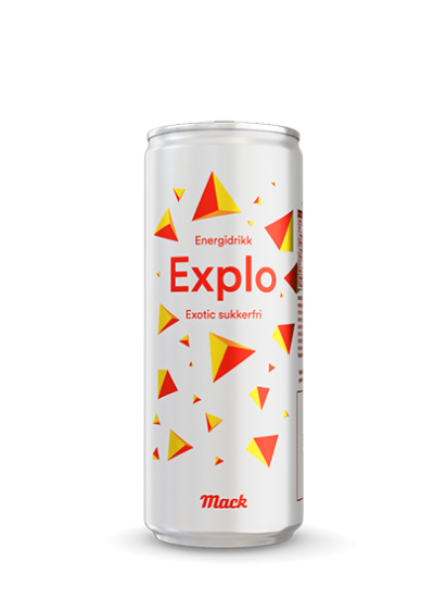 Explo Exotic Sukkerfri 0,33L