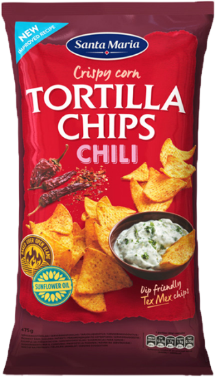 Tortilla Chips Chili 475g