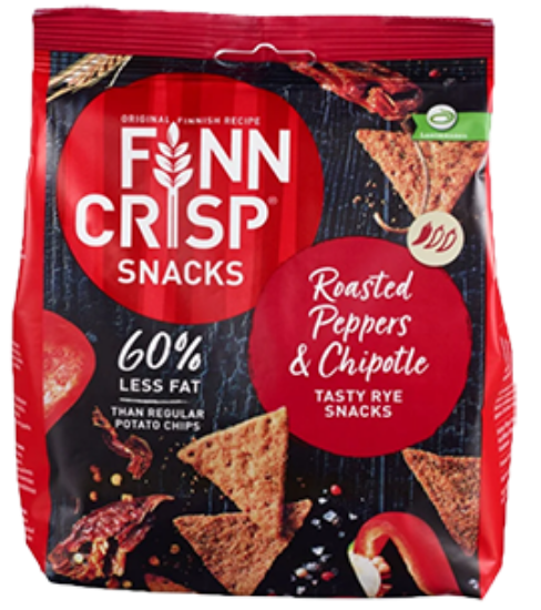 Finn Crisp Snack Peppers & Chipotle 150g