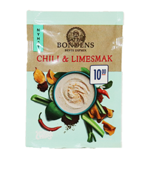 Dipmix chili & limesmak 22g