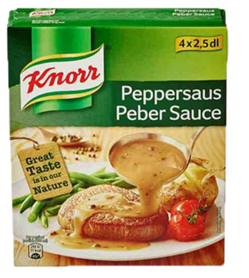 Peppersaus 4-pk