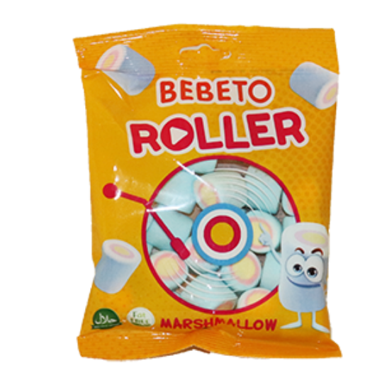 Bebeto Roller Marshmallow 60g