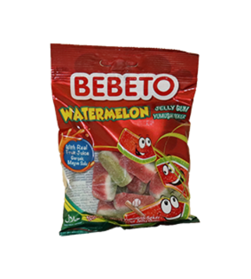 Bebeto Watermelon Jelly Gum 80g