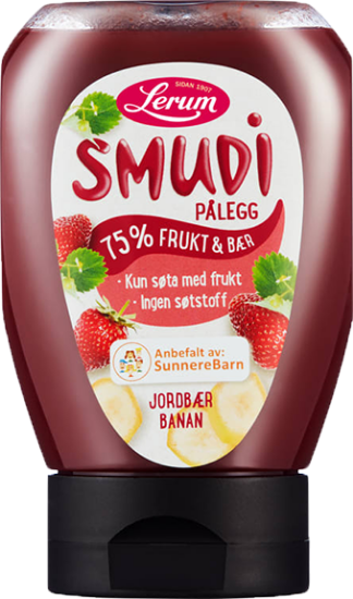 Smudi Pålegg Jordbær&Banan 265g