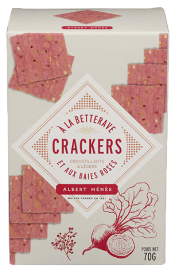 Crackers Med Rødbete
