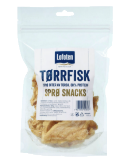 Tørrfisk 100g Lofoten