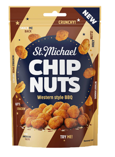 SM Chip Nuts Western Style BBQ 110g