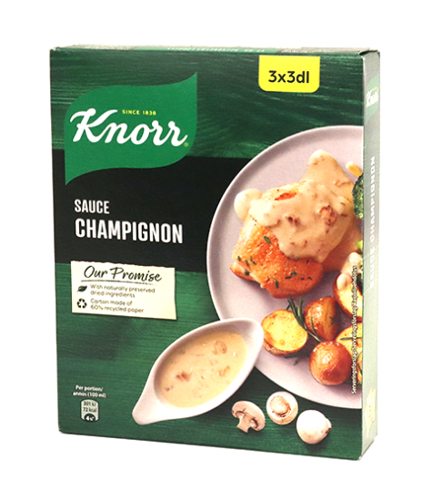 Champignon Sauce Knorr 3pk