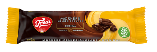 Mørkere Melkesjokolade 35g