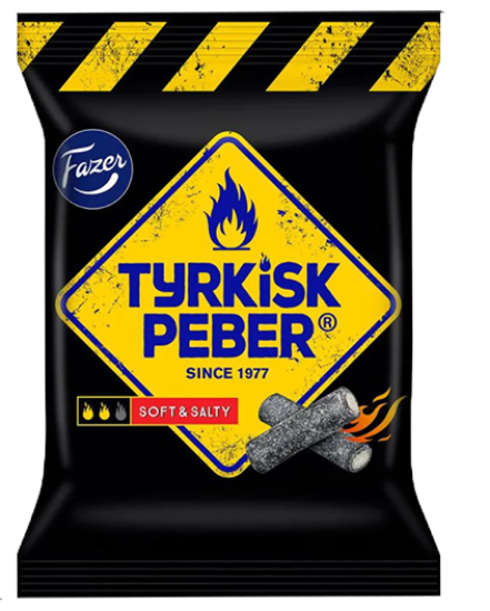 Tyrkisk Peber Soft & Salty 120g