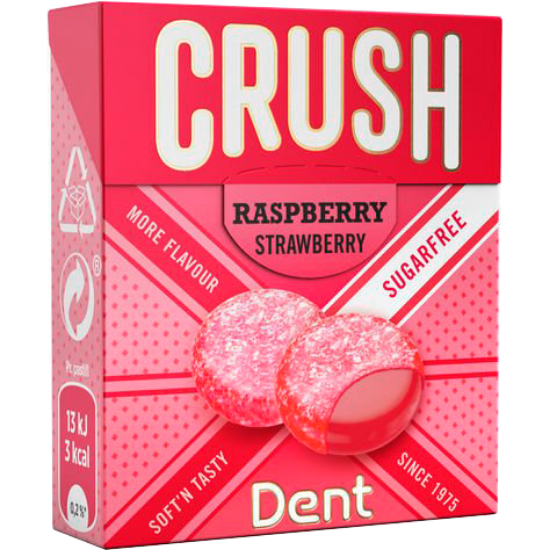 Dent Crush Raspberry/Strawberry 25g