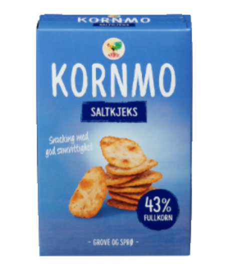 Kornmo Grove Saltkjeks 120g