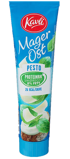 Mager Smøreost Pesto 175g