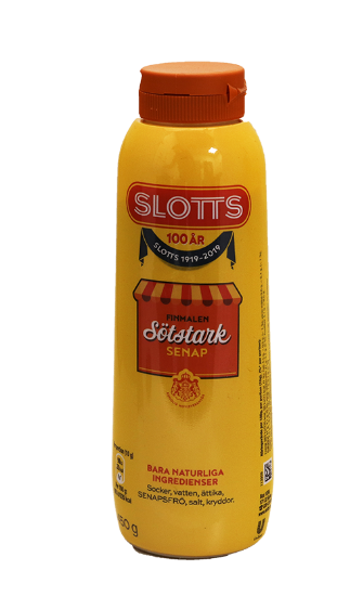 Slotts Sennep Søtsterk 450g