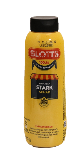 Slotts Sterk Sennep 450g