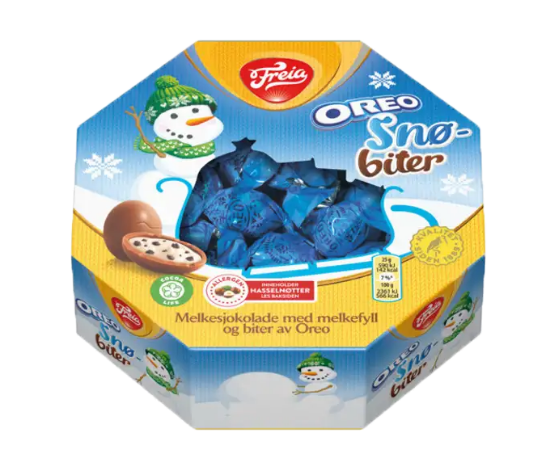 Oreo Snøbiter 144g