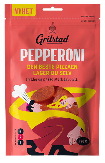 Grilstad  Pizzapepperoni 120g